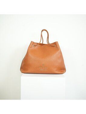 Gucci Grifford Large Tote Bag in Camel Brown W/Dust Bag